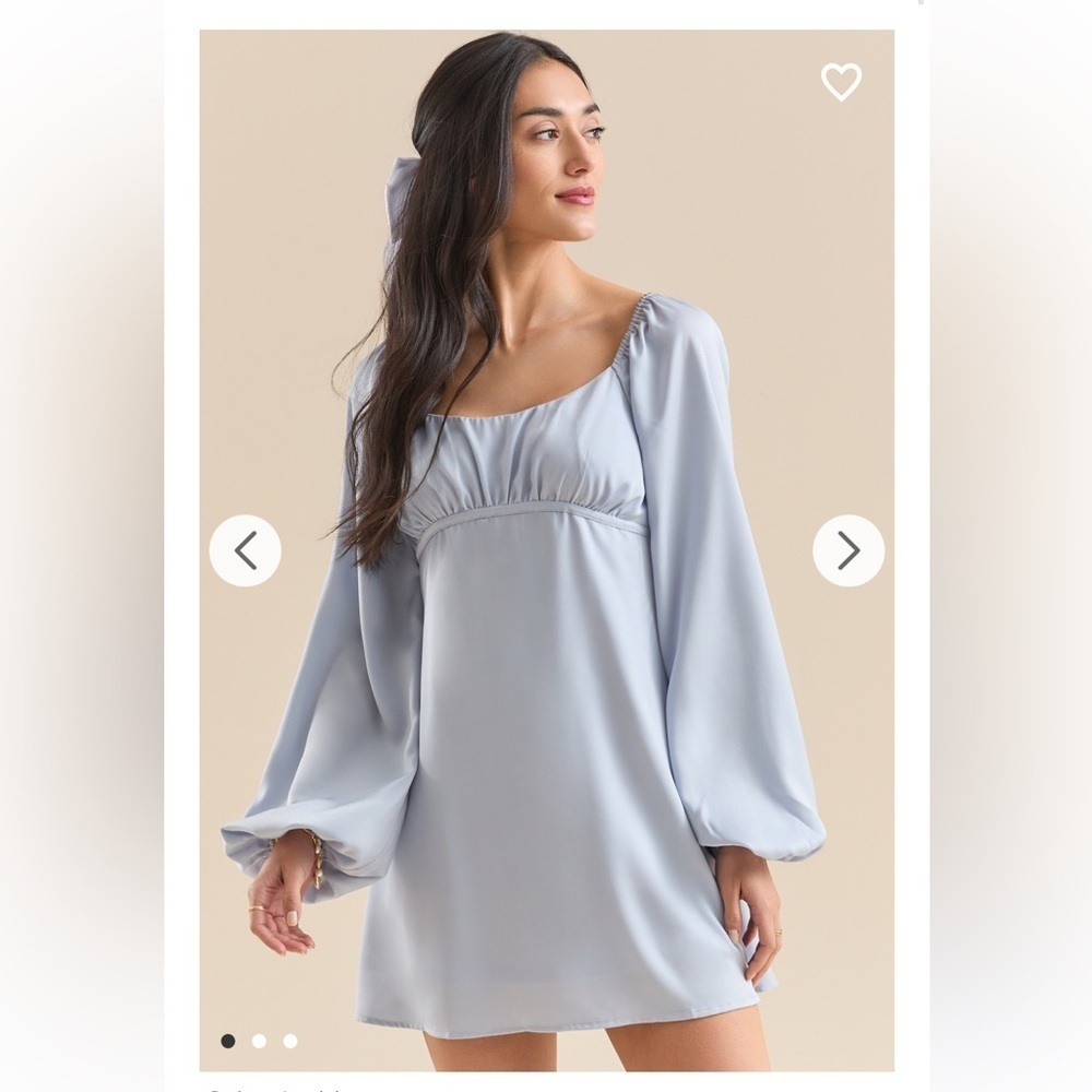 New with tags Altar’d state raelyn satin mini dress